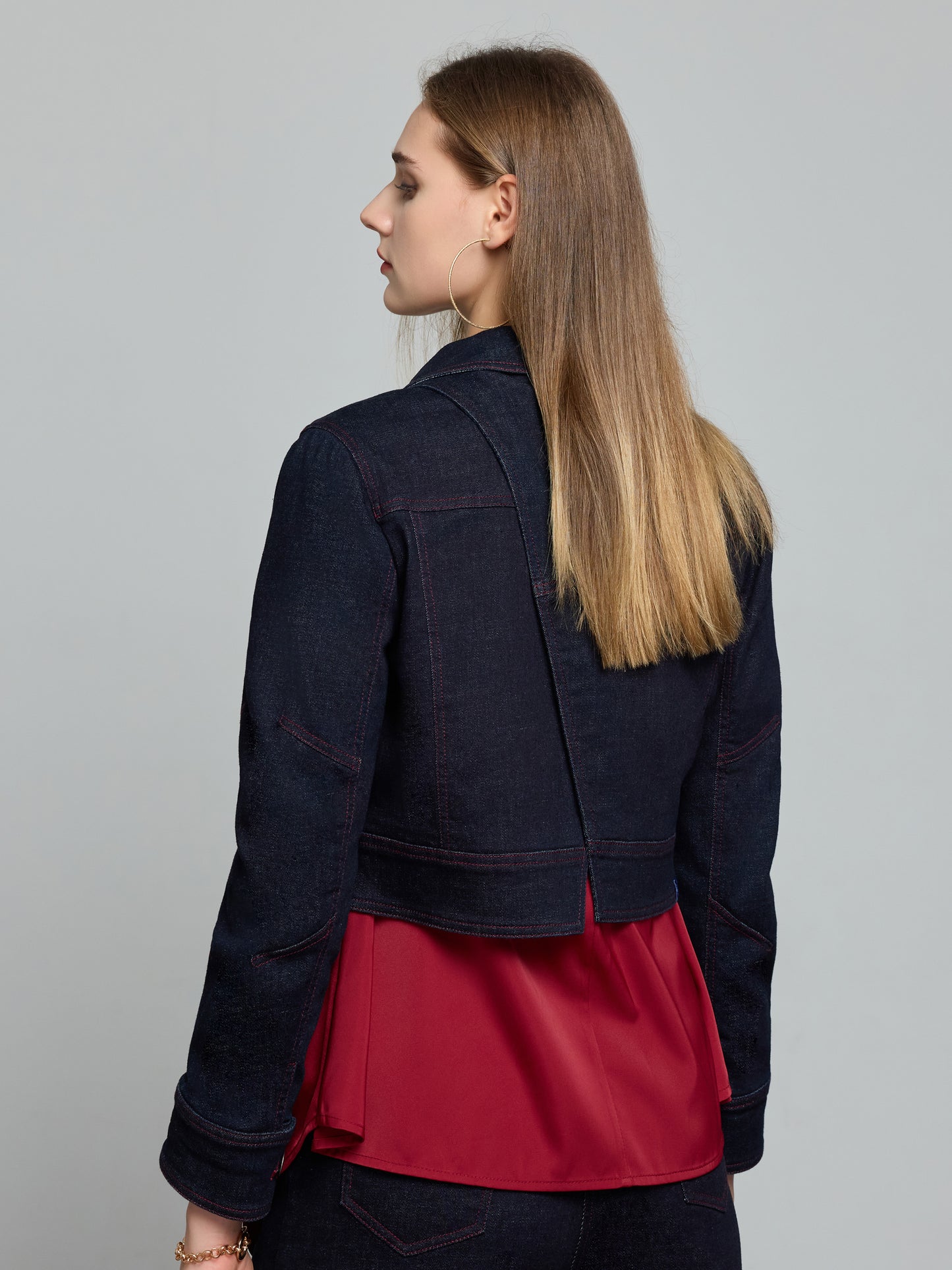Red Stitch Line Jacket(Pre-Sale)