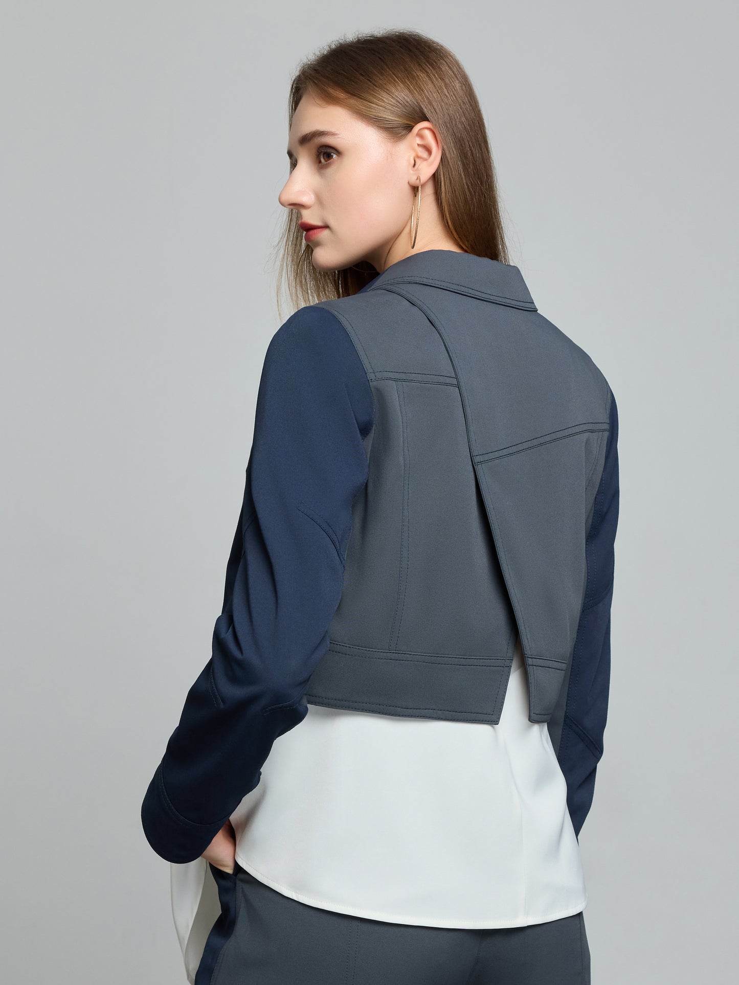 Color blocked Contraries Jacket(Pre-Sale)