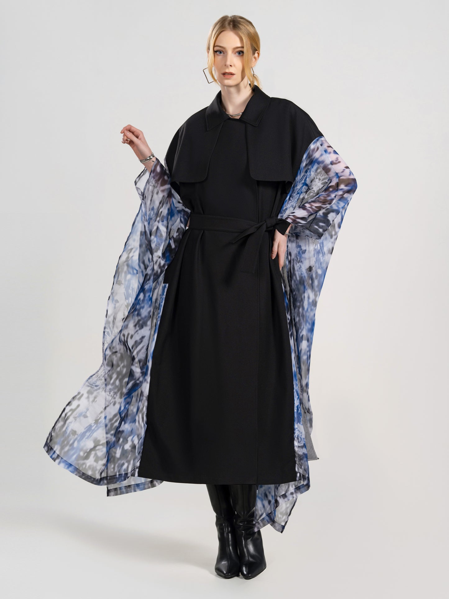 Cape A-Line Coat