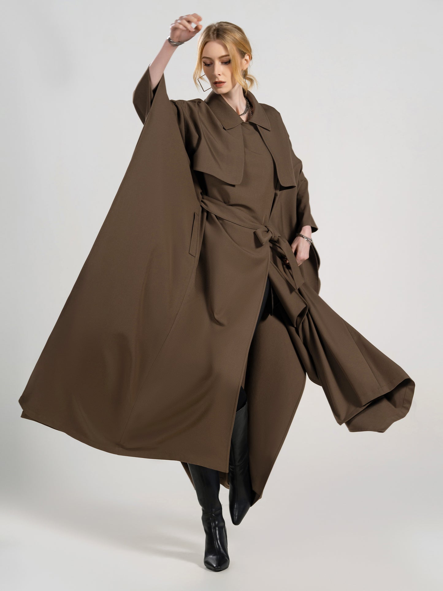 Cape A-Line Coat