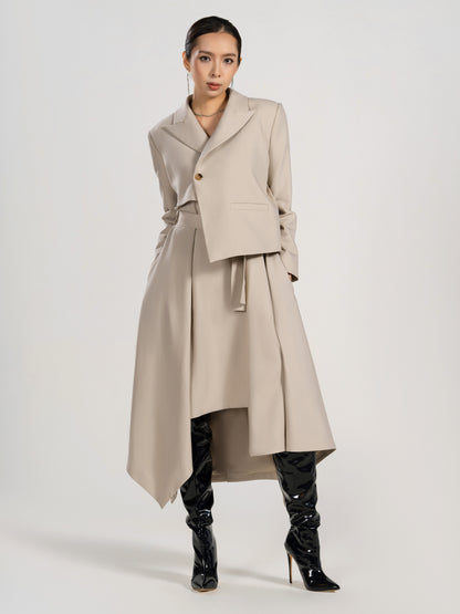 Long with Waistband Jacket