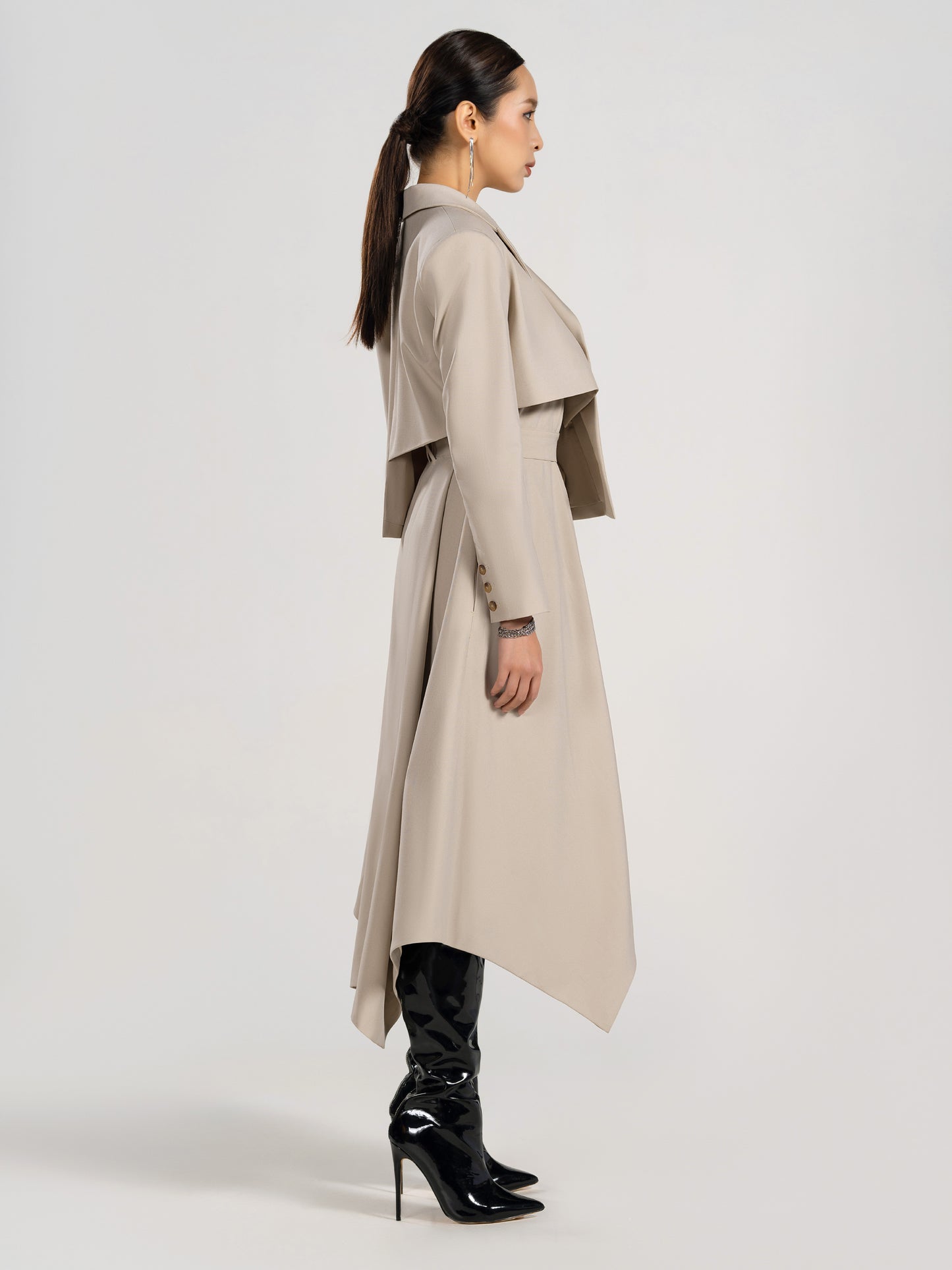 Long with Waistband Jacket