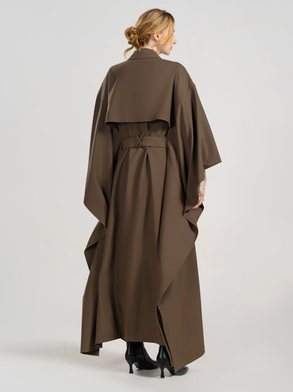 Cape A-Line Coat