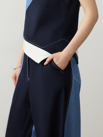 Indigo Tonal Pant
