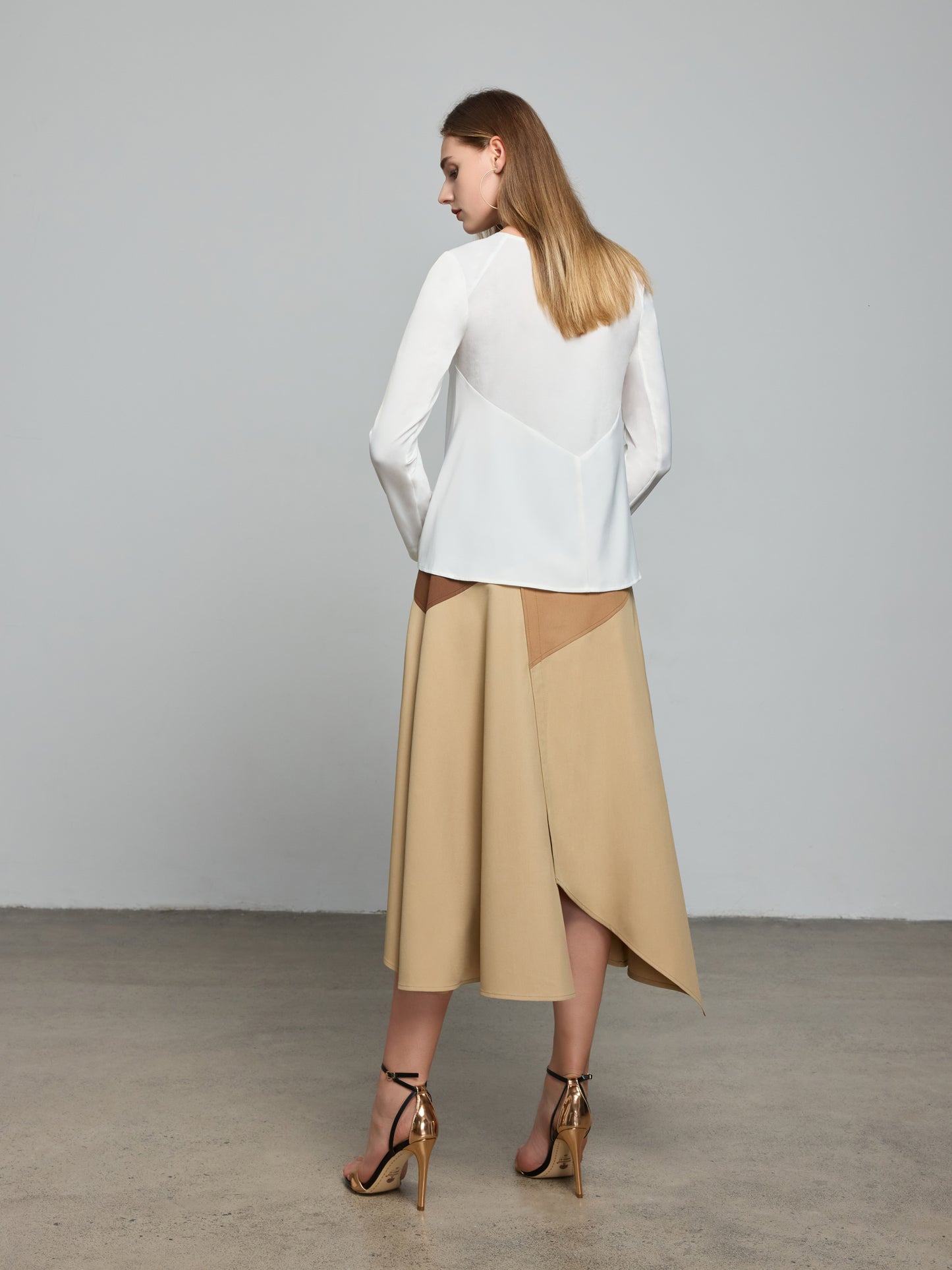Aysm.Drape Front Top（Pre-Sale）