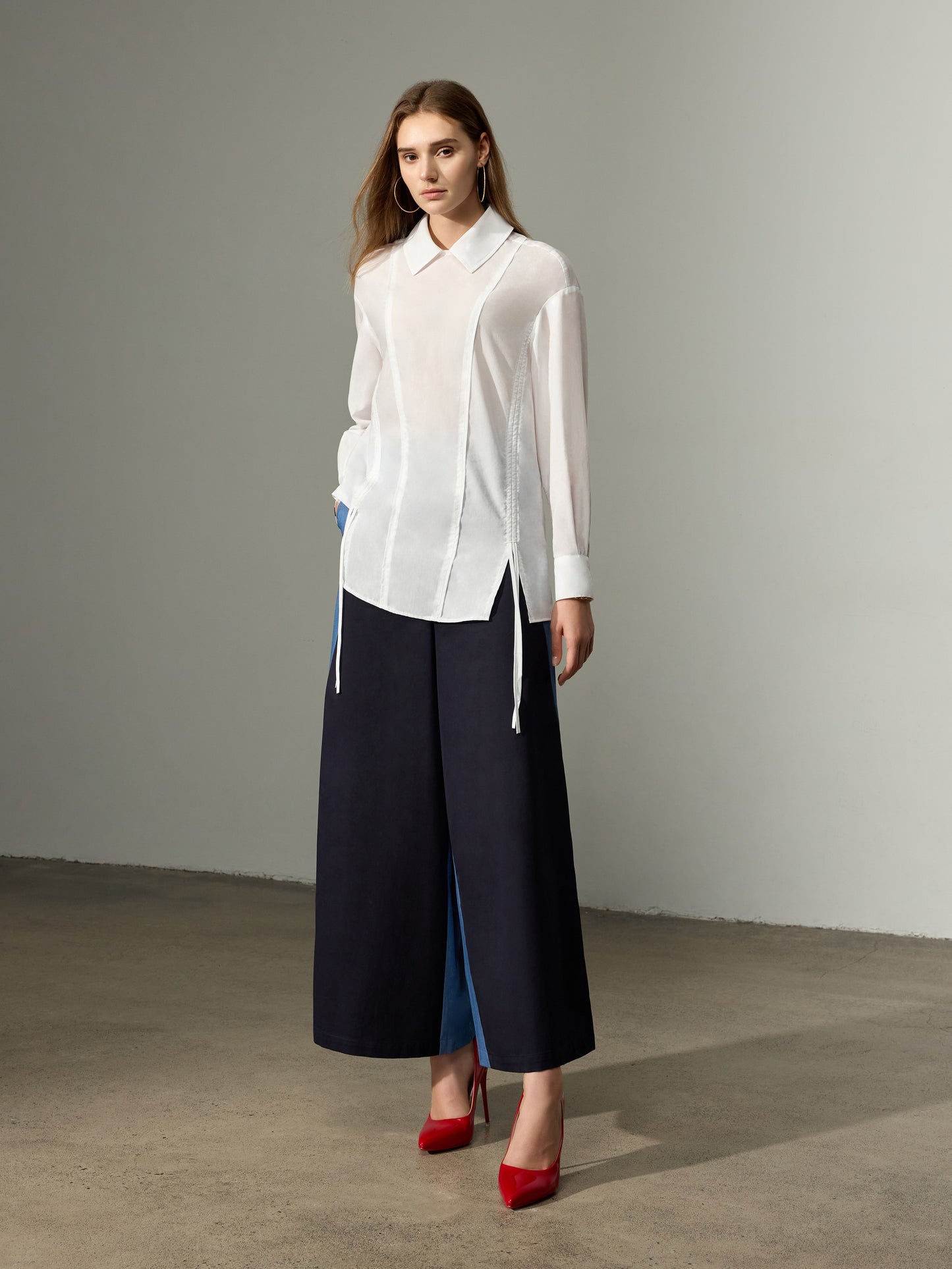 Oversize Drawcord Shirt（Pre-Sale）