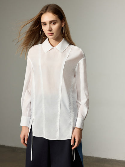 Oversize Drawcord Shirt（Pre-Sale）