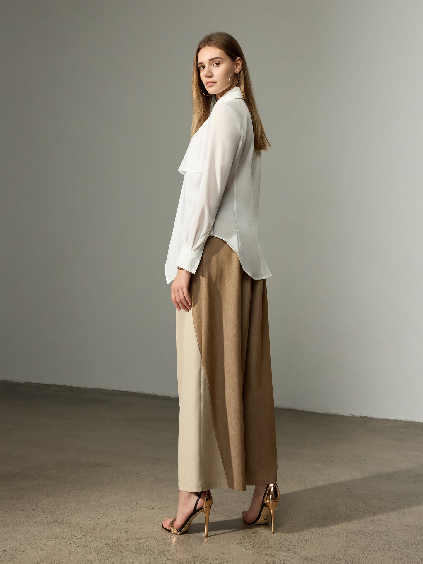 Contrariety Wide Leg Pants（Pre-Sale）