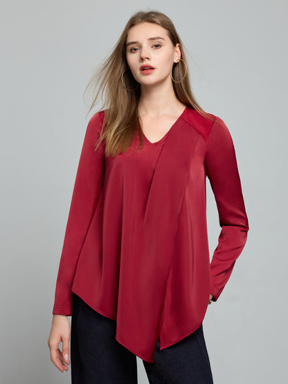 Aysm.Drape Front Top（Pre-Sale）