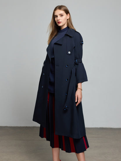 3/4 Bell Sleeve Trench（Pre-Sale）