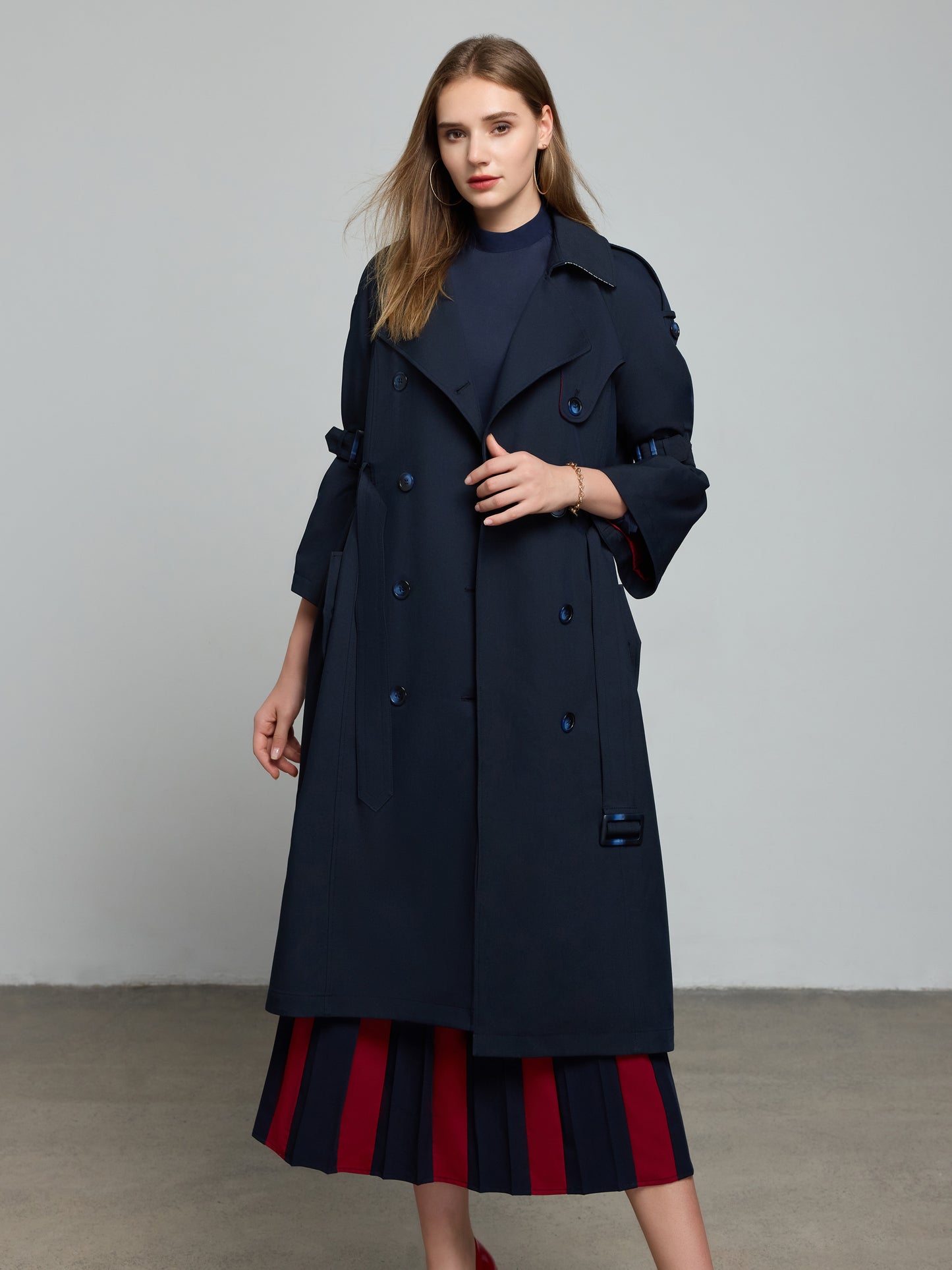3/4 Bell Sleeve Trench（Pre-Sale）