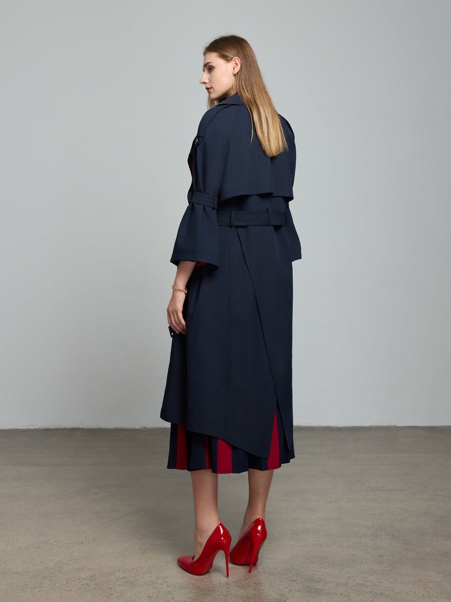 3/4 Bell Sleeve Trench（Pre-Sale）