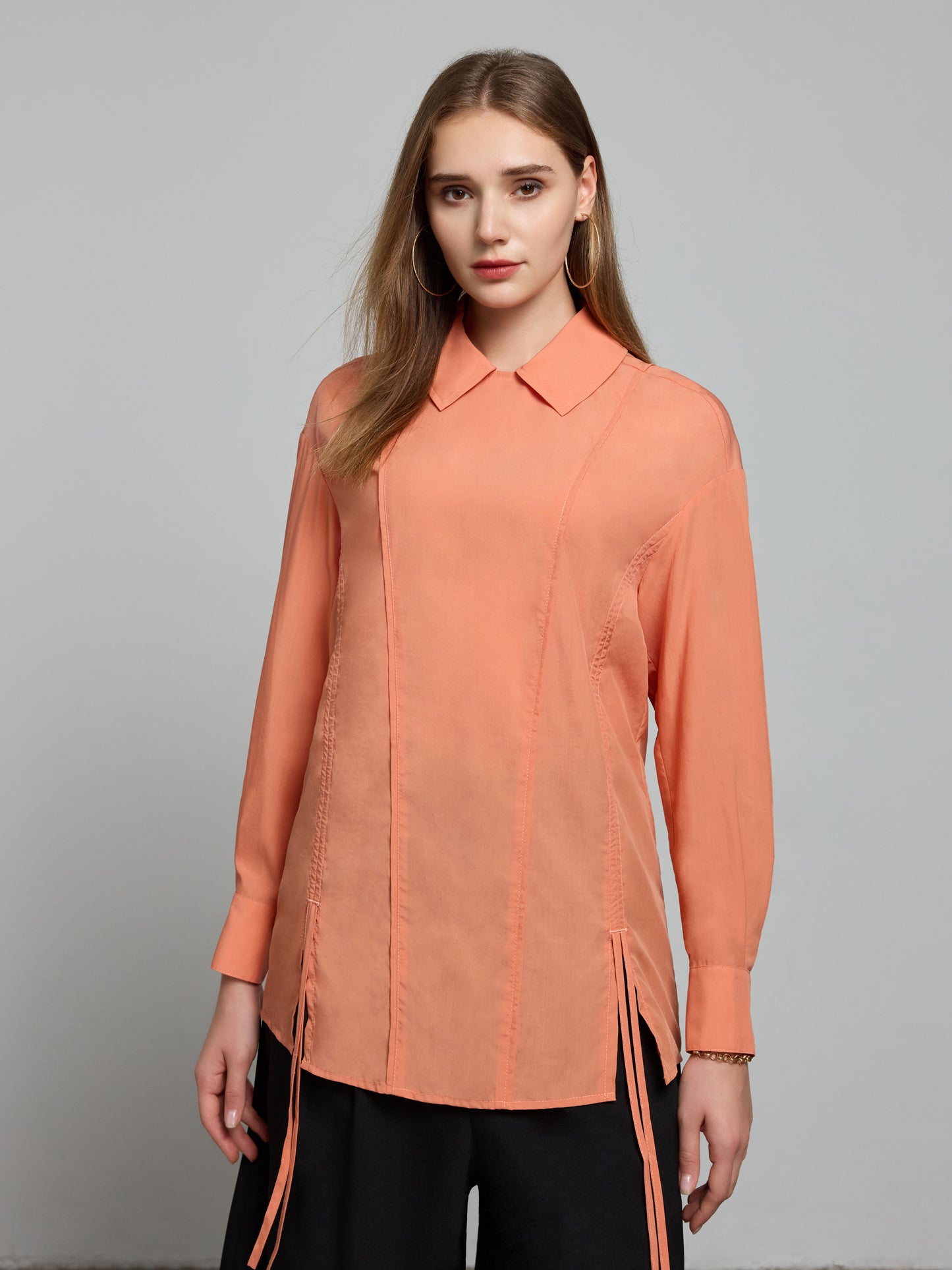 Oversize Drawcord Shirt（Pre-Sale）