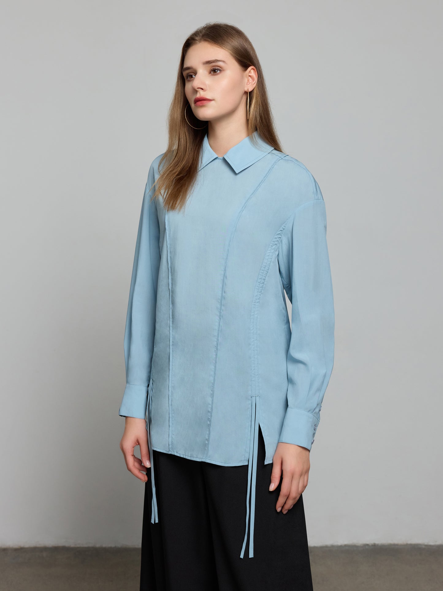 Oversize Drawcord Shirt（Pre-Sale）