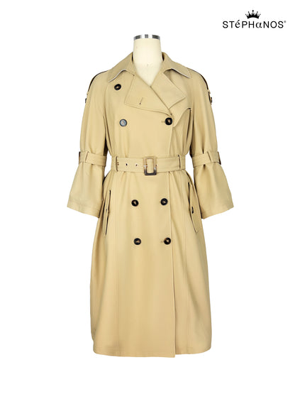 3/4 Bell Sleeve Trench（Pre-Sale）