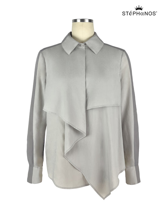 Draped Front Shirt（Pre-Sale）