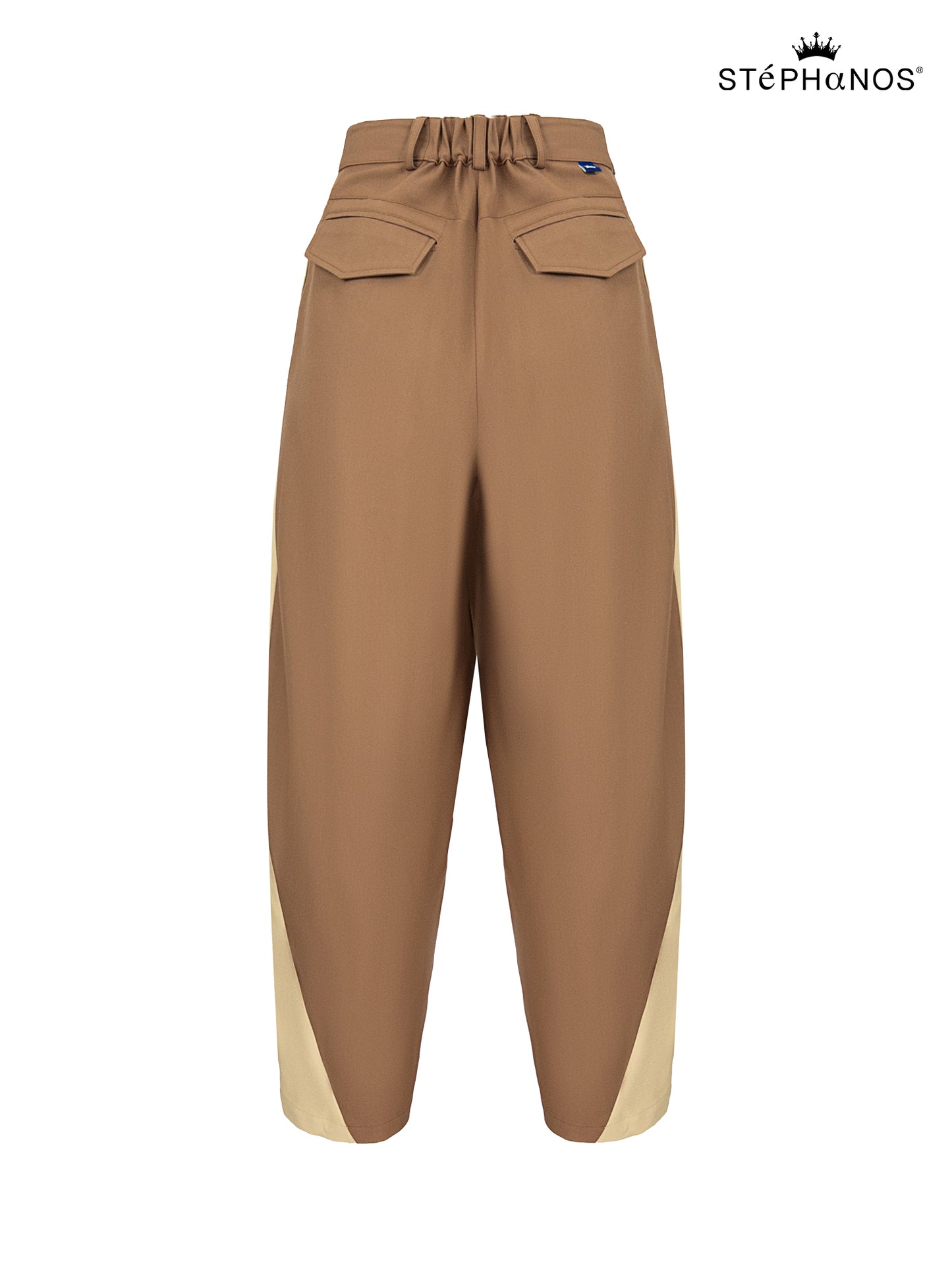 Color Blocked Barrel Pants（Pre-Sale）