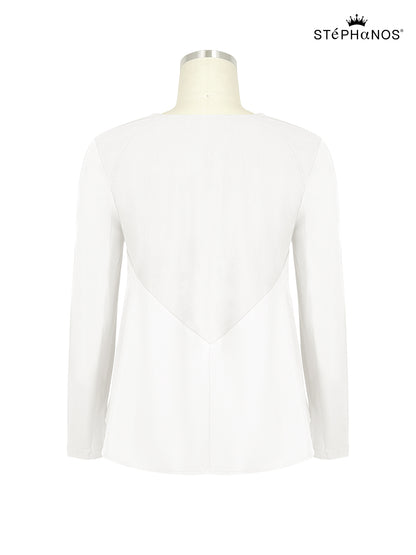 Aysm.Drape Front Top（Pre-Sale）
