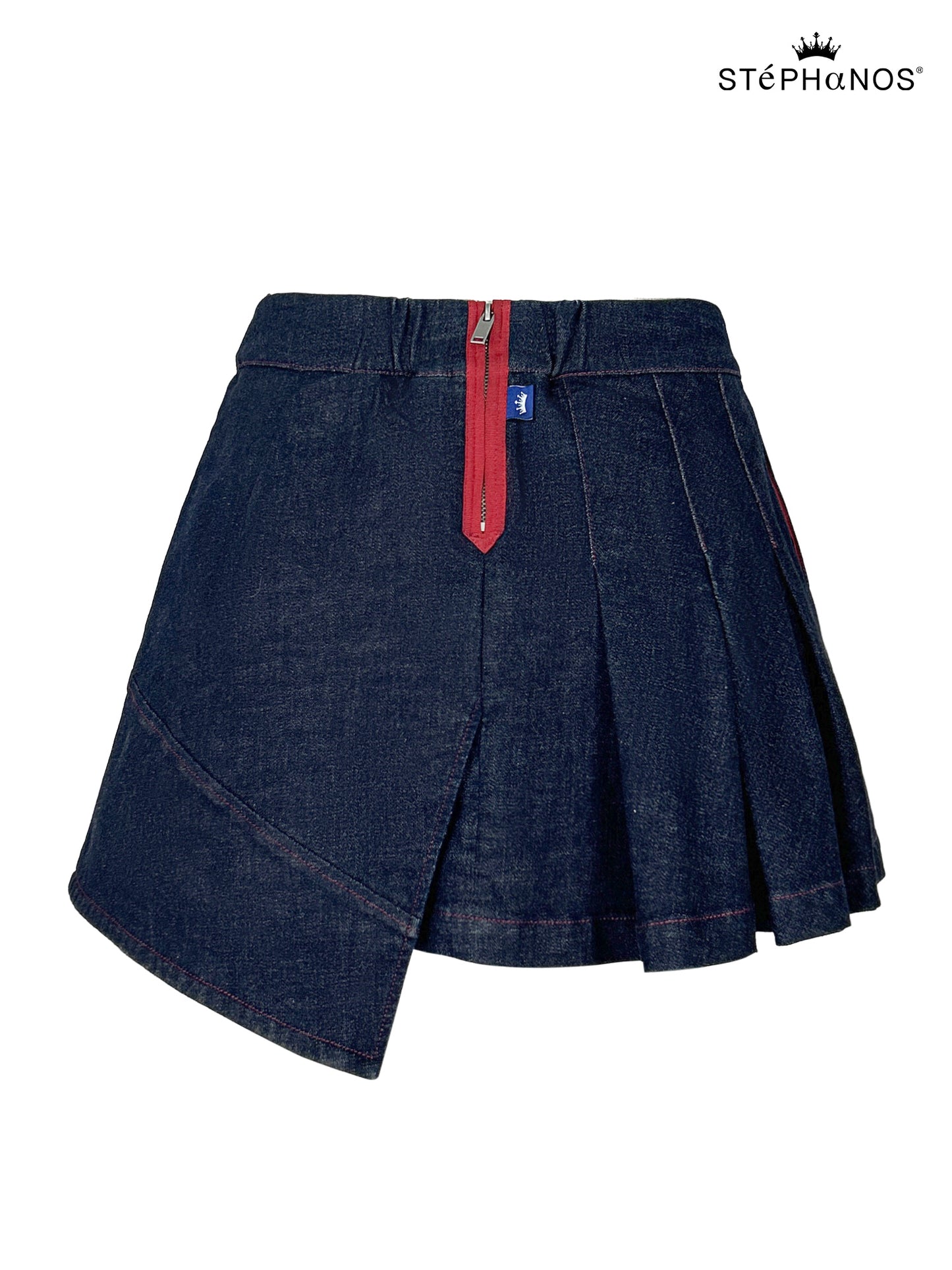 Red Stitch Line Mini Skirt（Pre-Sale）