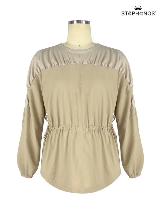 Tonal Gathering Top（Pre-Sale）