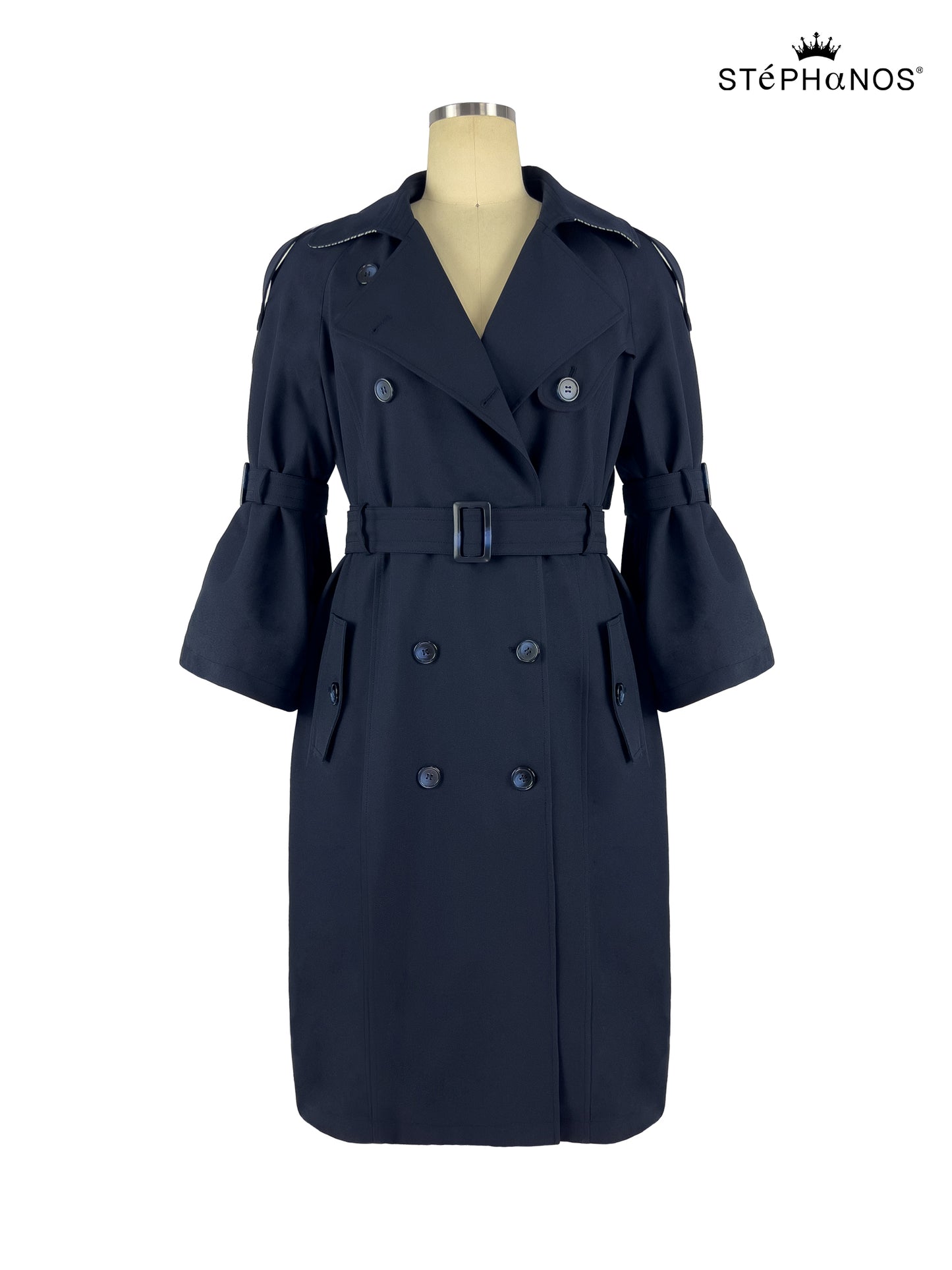 3/4 Bell Sleeve Trench（Pre-Sale）