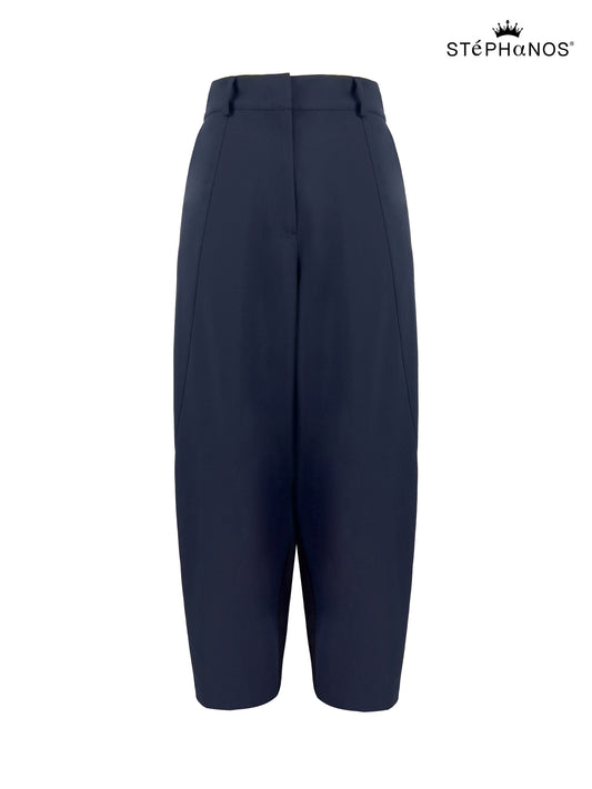 Color Blocked Barrel Pants（Pre-Sale）