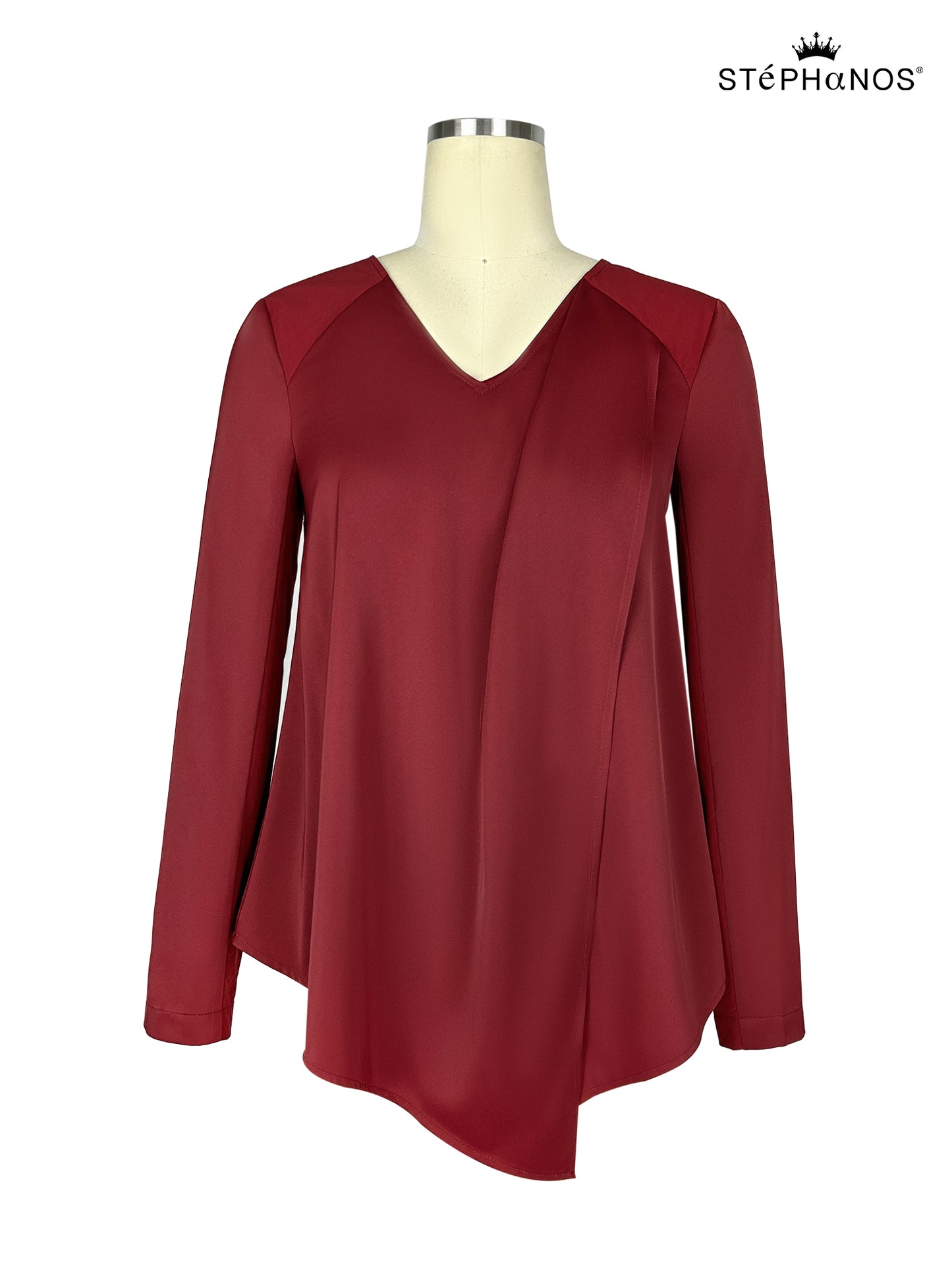 Aysm.Drape Front Top（Pre-Sale）