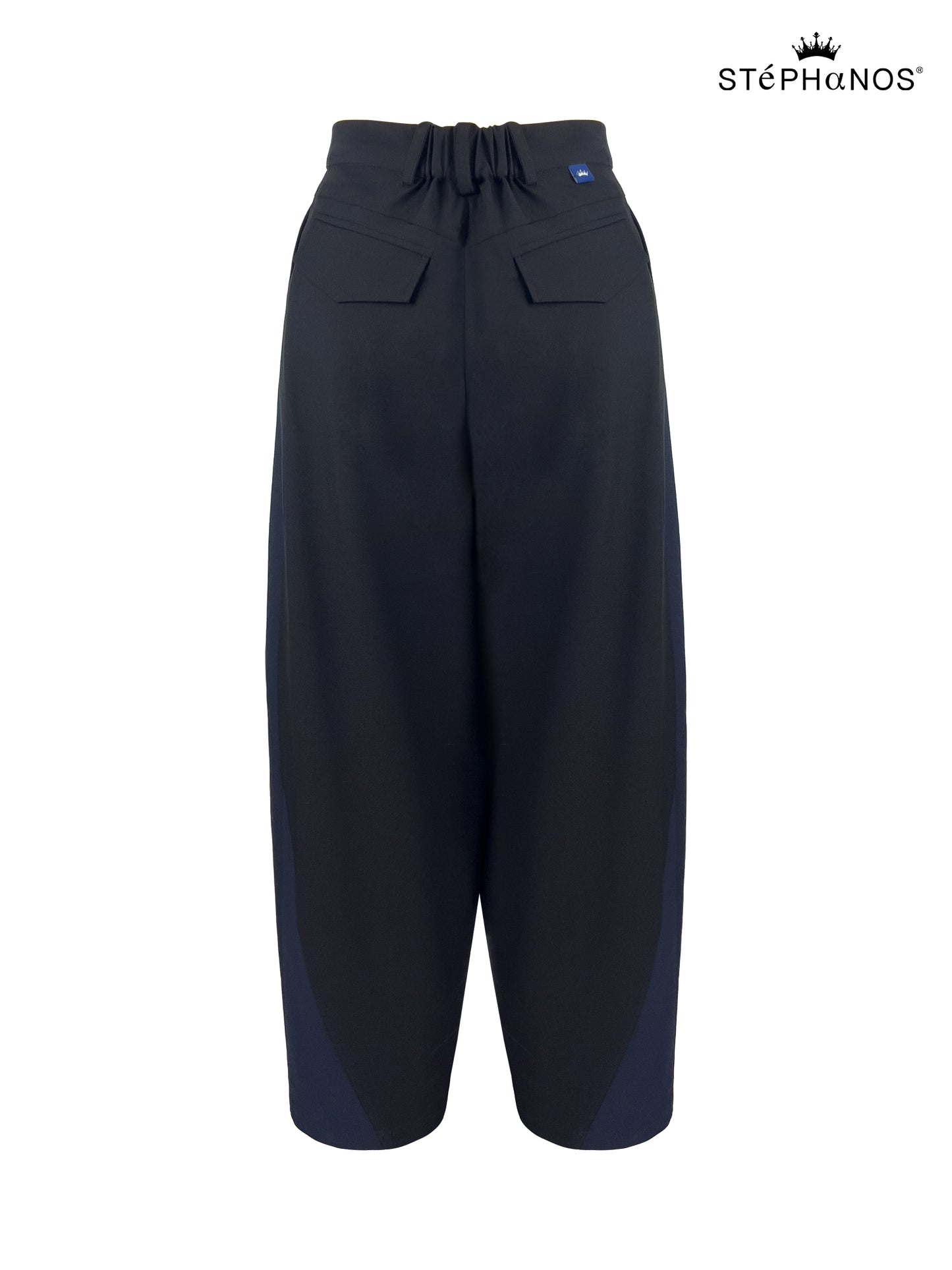 Color Blocked Barrel Pants（Pre-Sale）