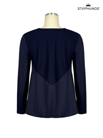 Aysm.Drape Front Top（Pre-Sale）