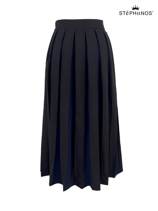 Color Blocked Pleat Skirt（Pre-Sale）
