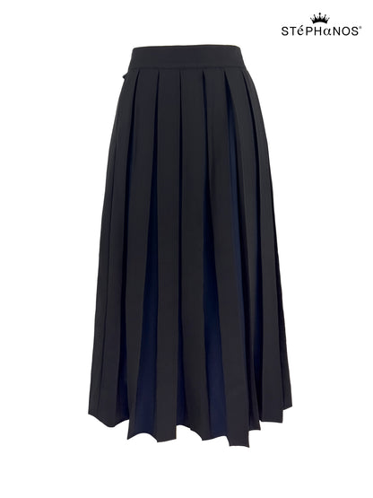 Color Blocked Pleat Skirt（Pre-Sale）