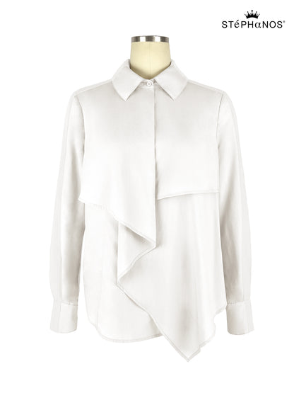 Draped Front Shirt（Pre-Sale）