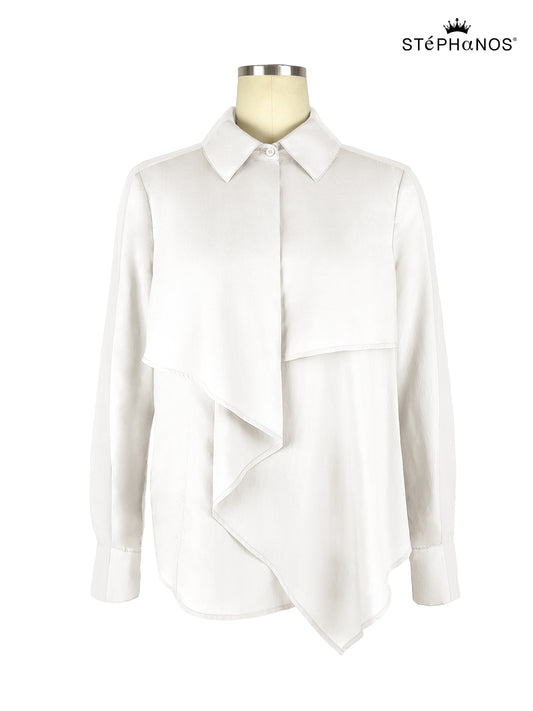 Draped Front Shirt（Pre-Sale）