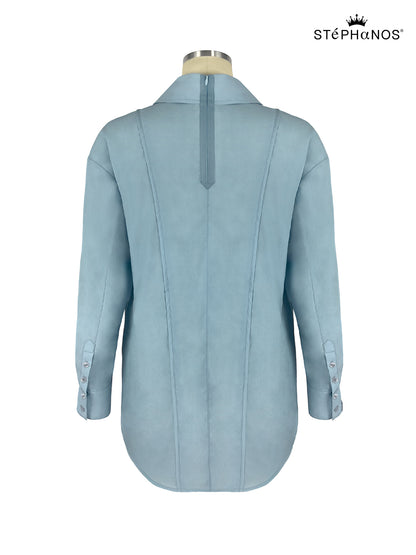 Oversize Drawcord Shirt（Pre-Sale）