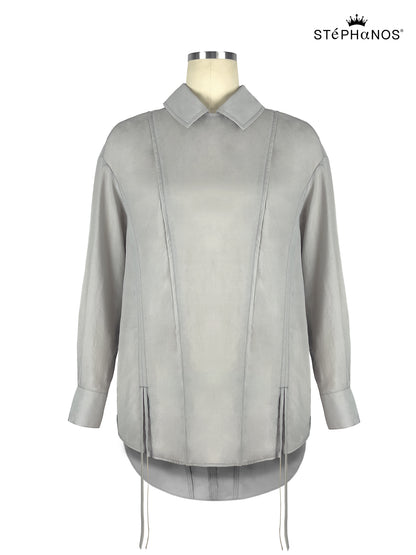 Oversize Drawcord Shirt（Pre-Sale）